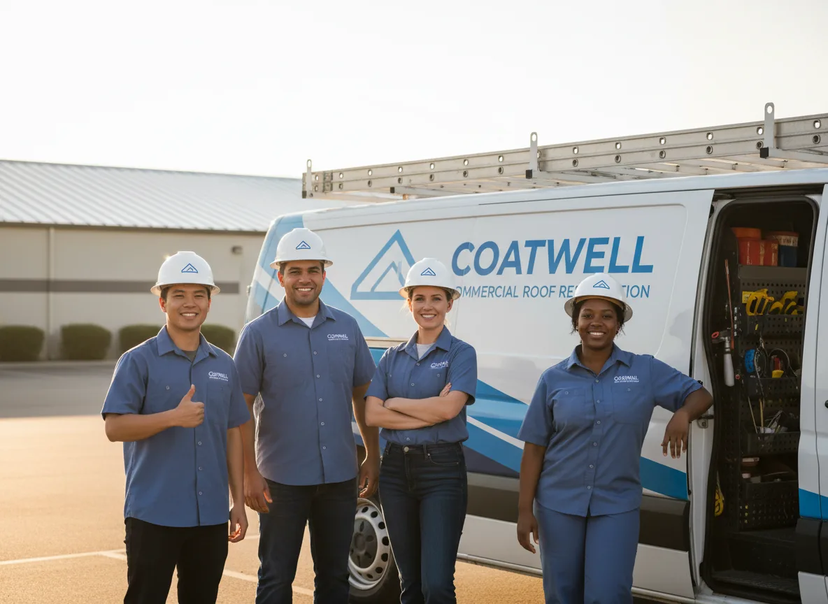 Commercial roof coating company in Stokes, NC